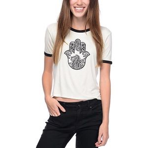 Empyre White Hamsa T-shirt - Zumiez